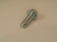 Type 23 Slotted Indented Hex Washer Threaded Cutting Screws - 18-8 Stainless Steel