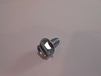 Type B Slotted Indented Hex Washer Self Tapping Screws - Zinc