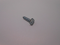 Type AB Unslotted Indented Hex Washer Self Tapping Screws - Zinc