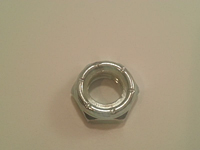 Thin Pattern Nylon Insert Hex Lock Nuts - 18-8 Stainless Steel