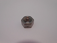 Two Way Reversible Hex Lock Nuts - Zinc and Wax