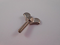 Type A Light Series Cold Forged Wing Screws - Zinc